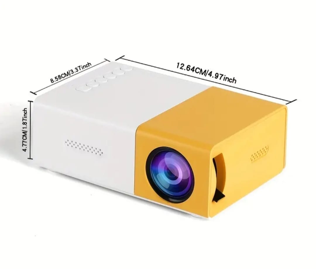  DINGXUEMEI DXM Proyector portátil HFBV UC28C Mini proyector  portátil Familia LED Proyector de teléfono móvil pequeño para niños  (blanco) (Color blanco) : Electrónica